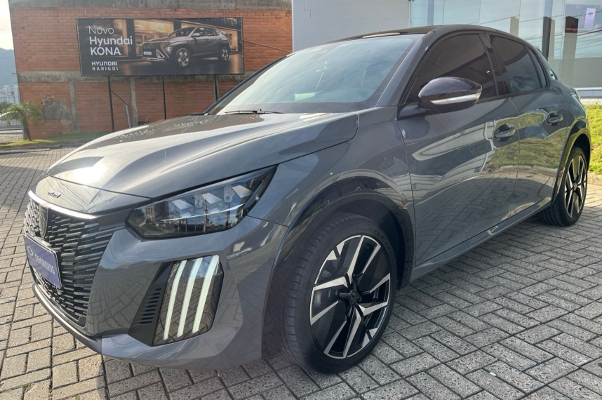 peugeot 208 1.0 turbo 200 flex gt cvt 4p automatico 2025