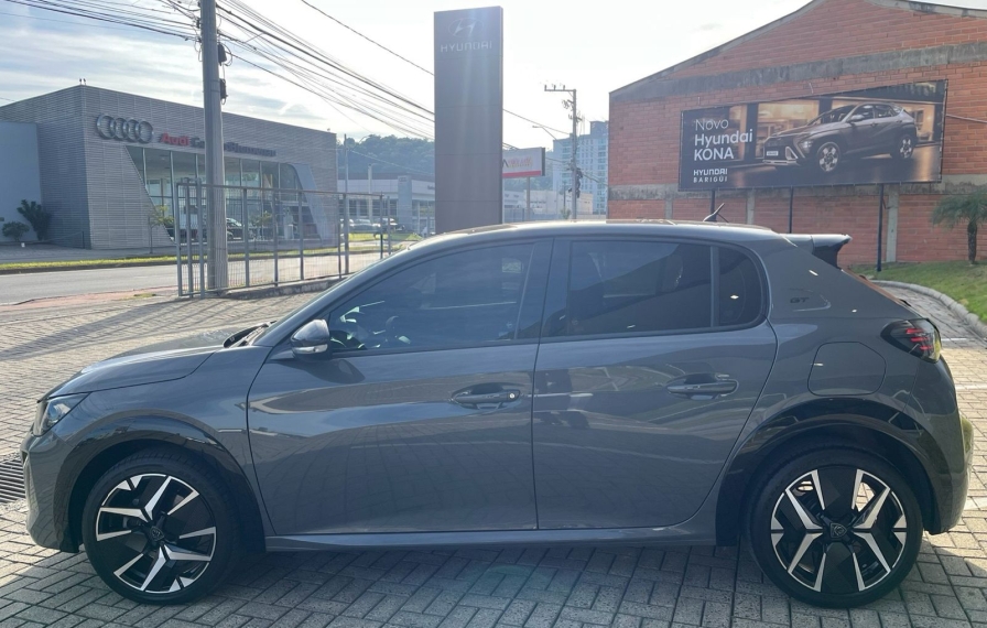 peugeot 208 1.0 turbo 200 flex gt cvt 4p automatico 20257