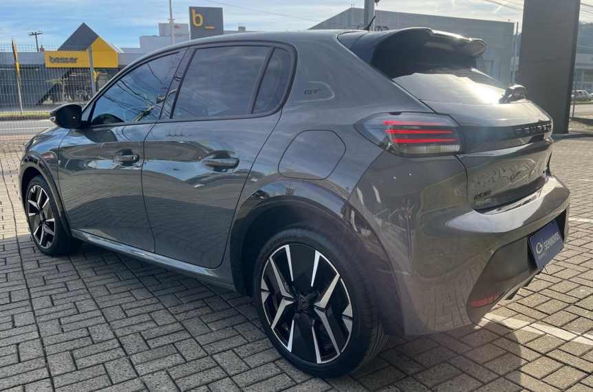 peugeot 208 1.0 turbo 200 flex gt cvt 4p automatico 20256