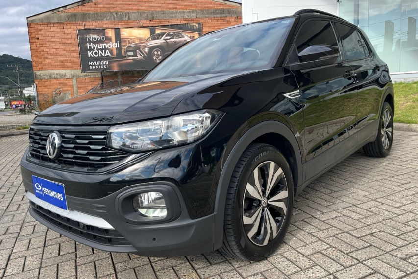 volkswagen t-cross 1.0 200 tsi total flex comfortline automatico 4p 2021