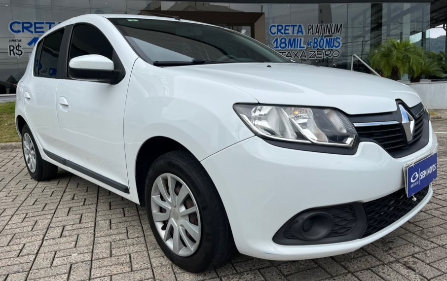 renault sandero 1.6 expression 8v flex 4p manual 1.0 20162