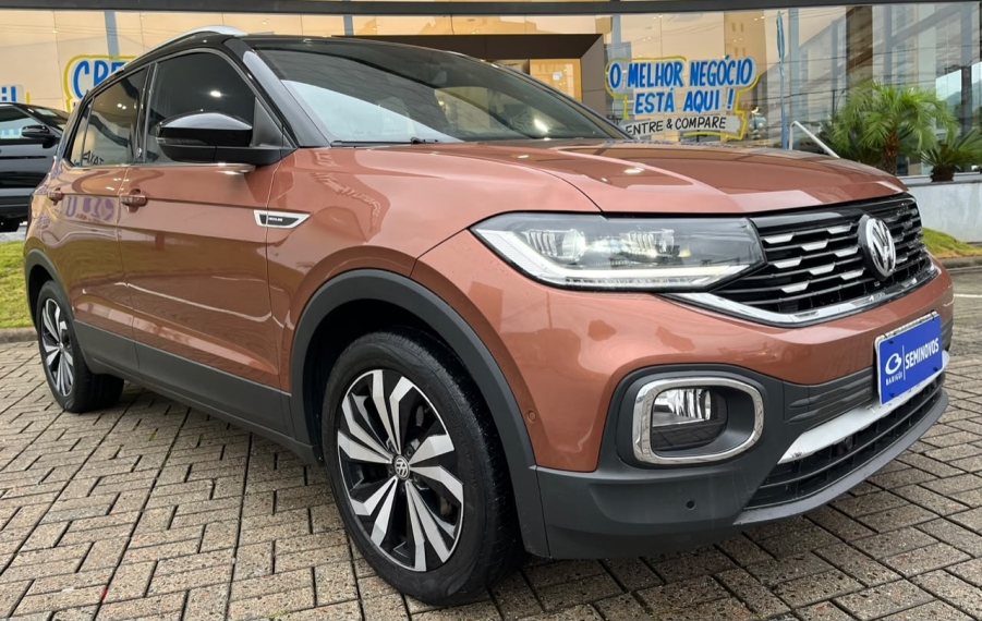 volkswagen t-cross 1.4 250 tsi total flex highline automatico 4p 20202