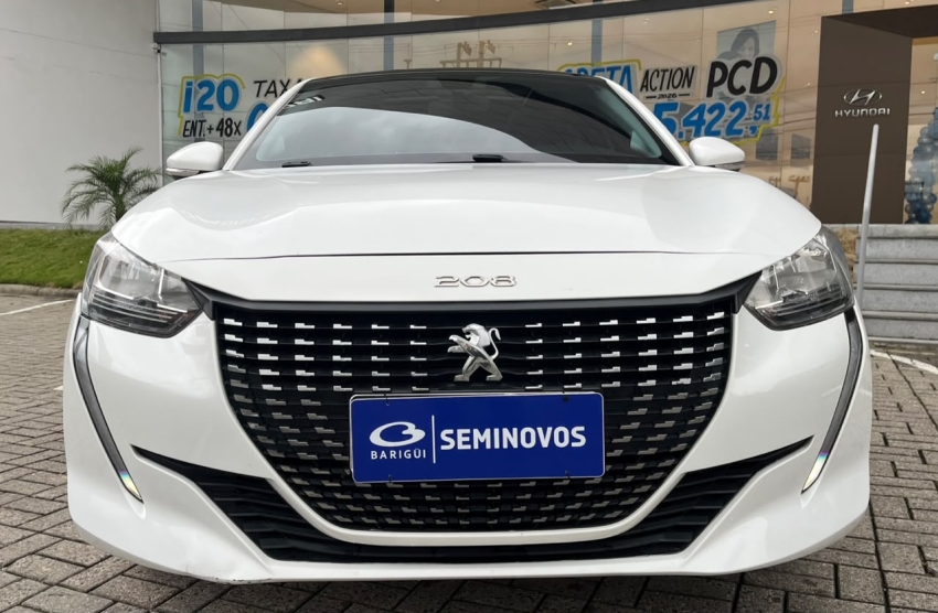 peugeot 208 1.6 16v flex active pack at6 4p automatico 20211