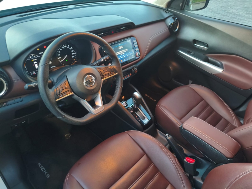 nissan kicks 1.6 16v flexstart exclusive xtronic flex 4p automatico 202210