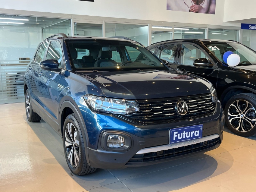 volkswagen t-cross 1.0 200 tsi total flex comfortline automatico 4p 2024