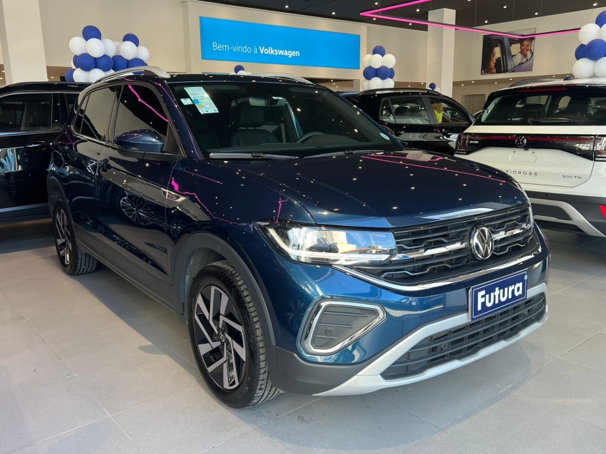 volkswagen t-cross 1.4 250 tsi total flex highline automatico gasolina 4p 2025