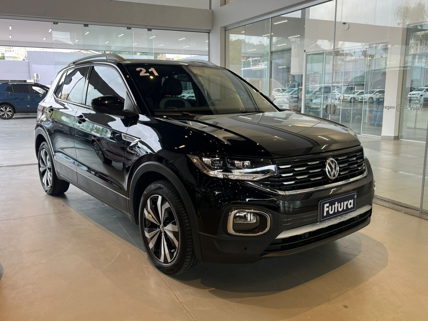 volkswagen t-cross 1.4 250 tsi total flex highline automatico gasolina 4p 2021