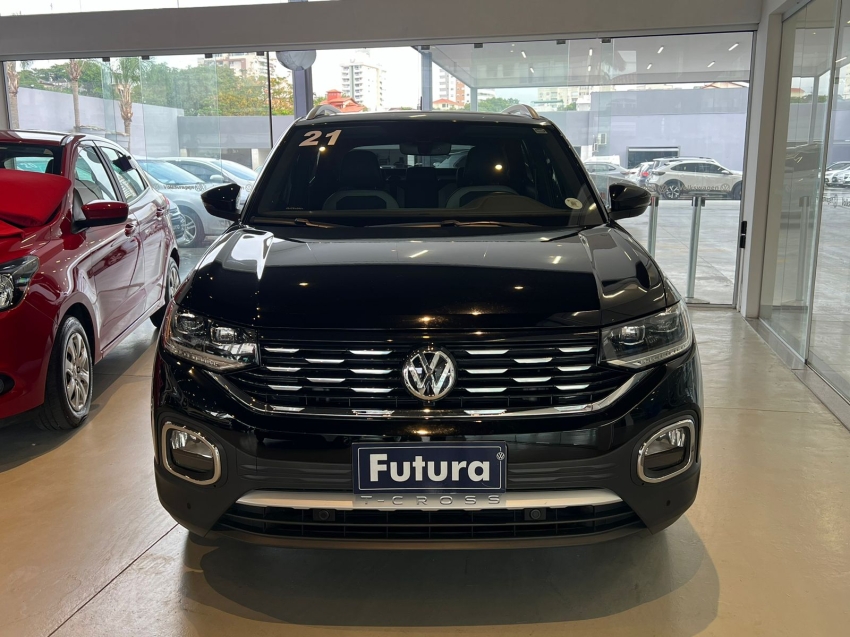 volkswagen t-cross 1.4 250 tsi total flex highline automatico gasolina 4p 2021