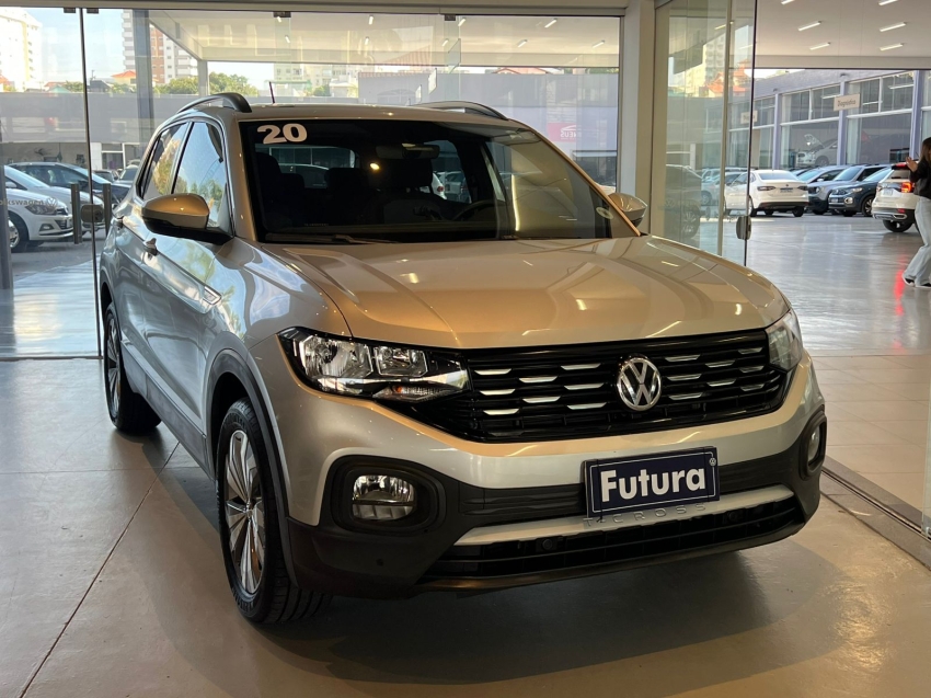volkswagen t-cross 1.0 200 tsi total flex comfortline automatico gasolina 4p 2020