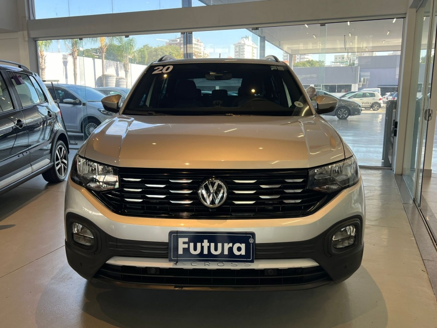 volkswagen t-cross 1.0 200 tsi total flex comfortline automatico gasolina 4p 2020