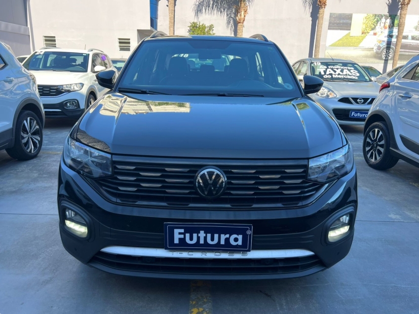 volkswagen t-cross 1.0 200 tsi total flex comfortline automatico gasolina 4p 2024