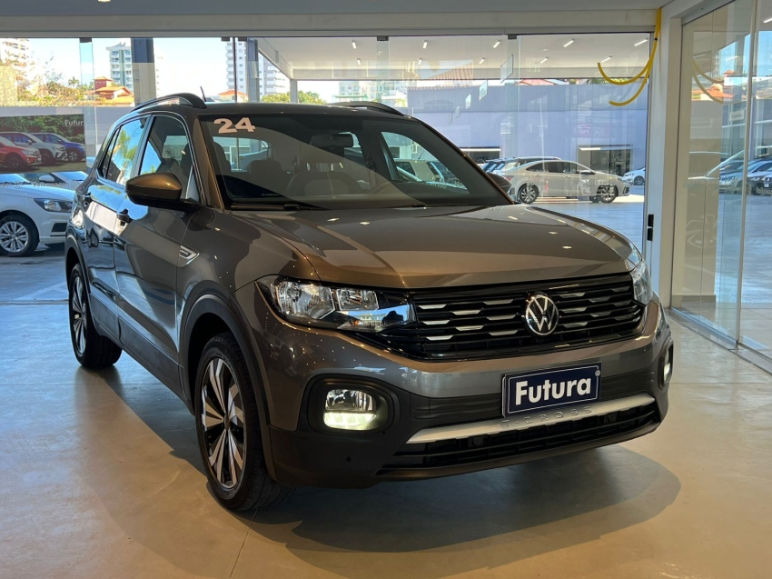 volkswagen t-cross 1.0 200 tsi total flex comfortline automatico gasolina 4p 2024
