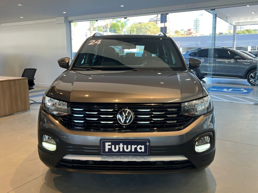 volkswagen t-cross 1.0 200 tsi total flex comfortline automatico gasolina 4p 2024