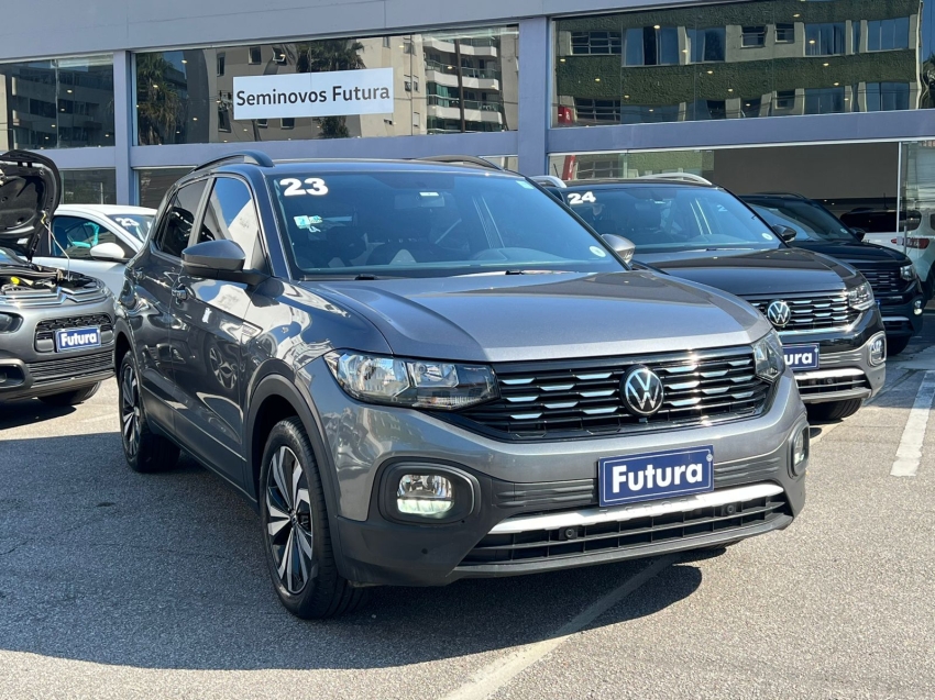 volkswagen t-cross 1.0 200 tsi total flex comfortline automatico gasolina 4p 2023