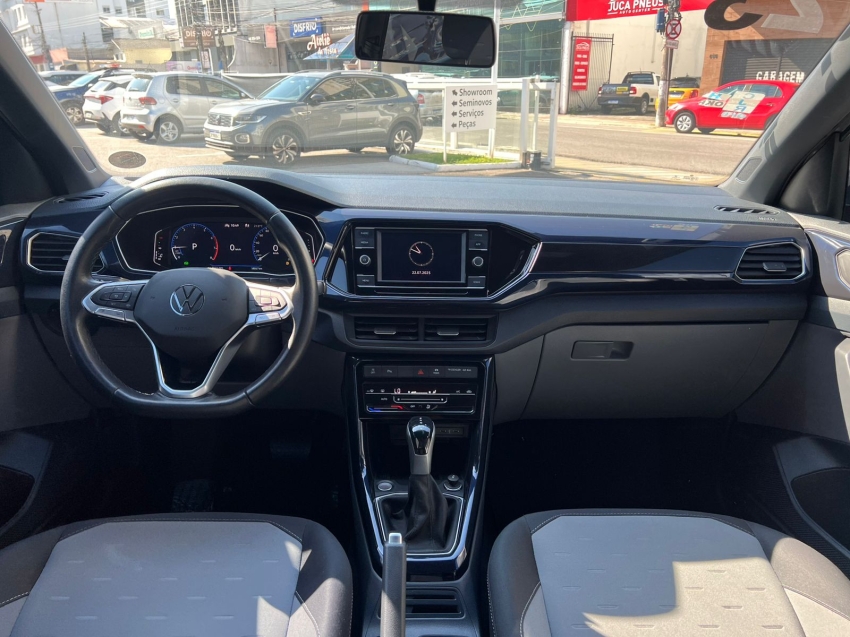volkswagen t-cross 1.0 200 tsi total flex comfortline automatico gasolina 4p 2023