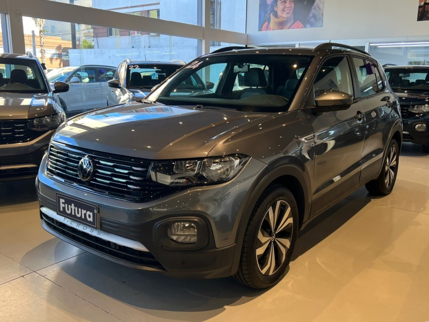 volkswagen t-cross 1.0 200 tsi total flex comfortline automatico gasolina 4p 2024