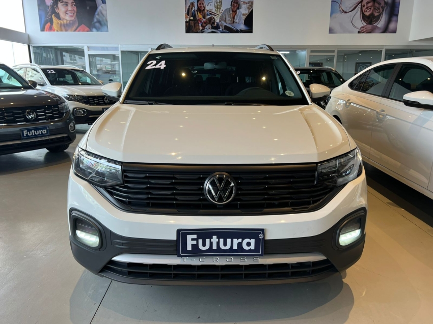 volkswagen t-cross 1.0 200 tsi total flex sense automatico gasolina 4p 2024
