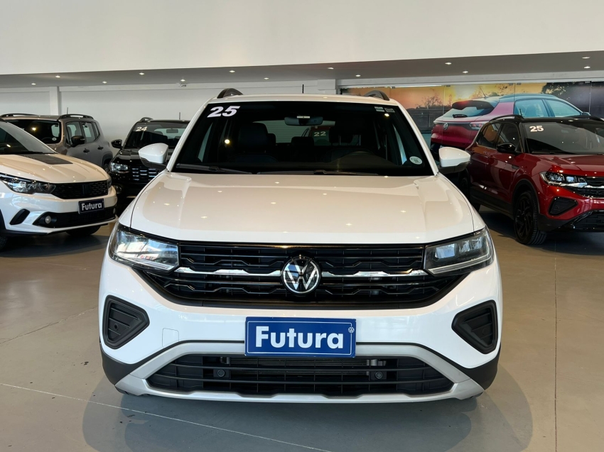 volkswagen t-cross 1.0 200 tsi total flex comfortline automatico gasolina 4p 2025