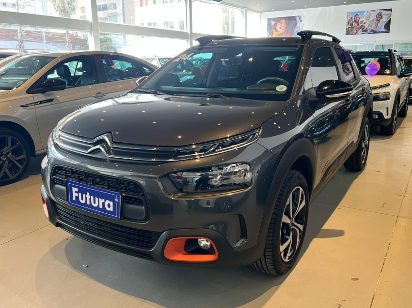 citroen c4 cactus 1.6 vti 120 flex feel pack eat6 gasolina 4p automatico 2024