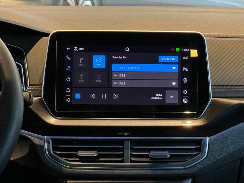 volkswagen t-cross 1.4 250 tsi total flex highline automatico gasolina 4p 20256