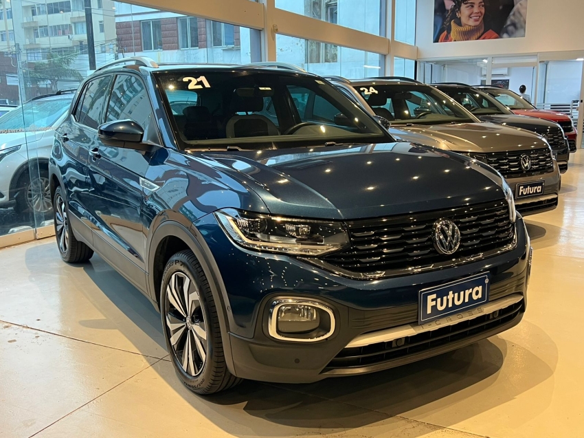 volkswagen t-cross 1.4 250 tsi total flex highline automatico 4p 20212