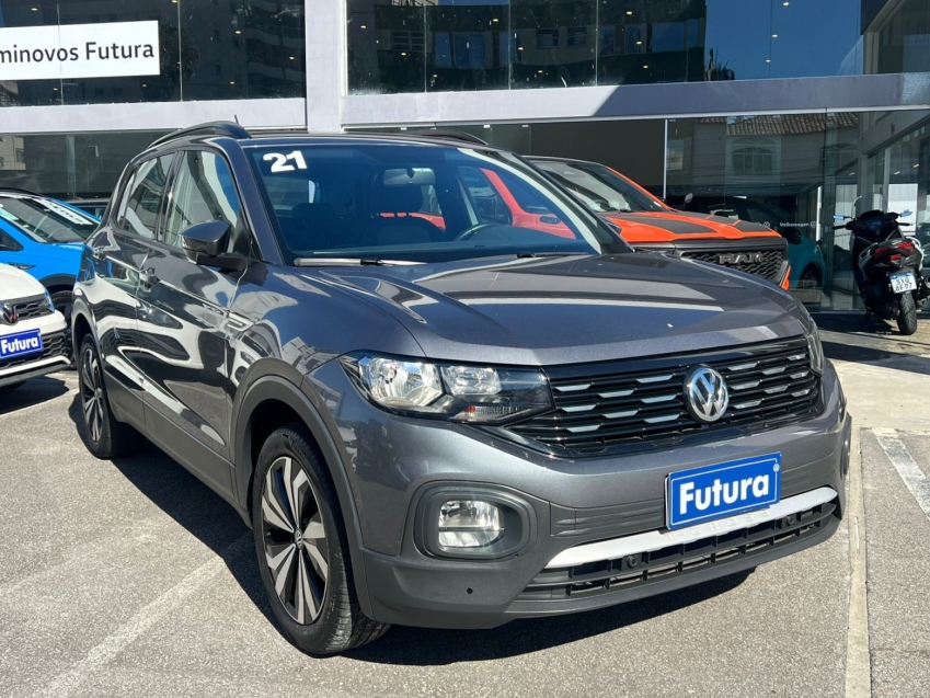 volkswagen t-cross 1.0 200 tsi total flex comfortline automatico gasolina 4p 20212