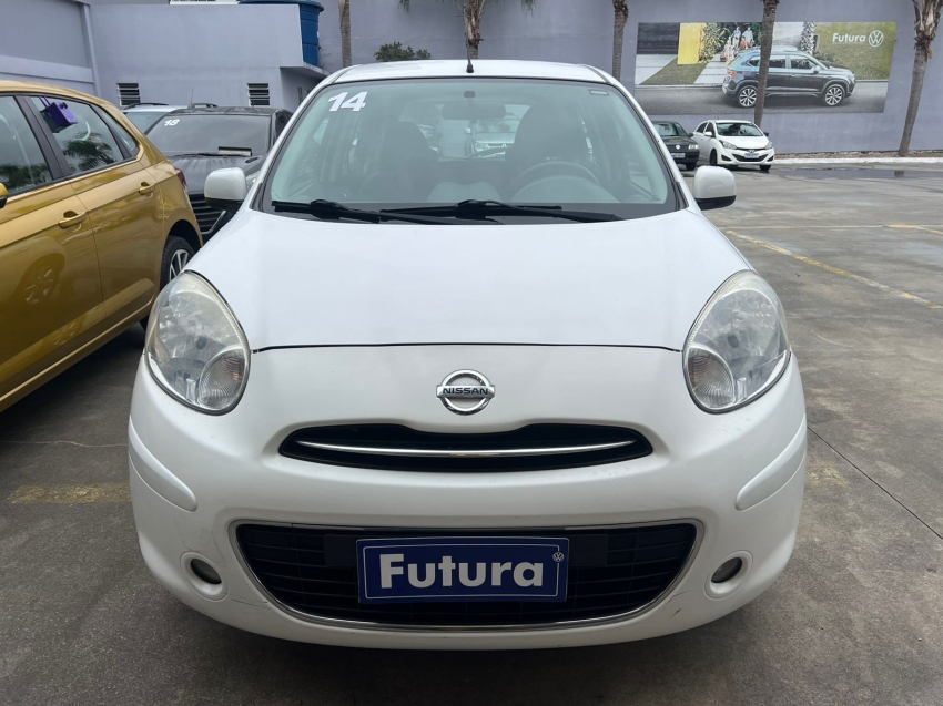 nissan march 1.6 sv 16v flex 4p manual gasolina 20141