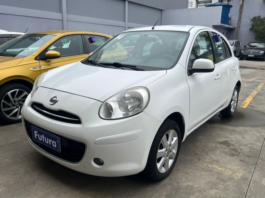 nissan march 1.6 sv 16v flex 4p manual gasolina 2014