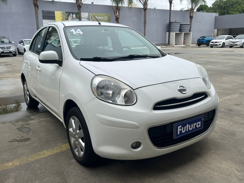 nissan march 1.6 sv 16v flex 4p manual gasolina 20142