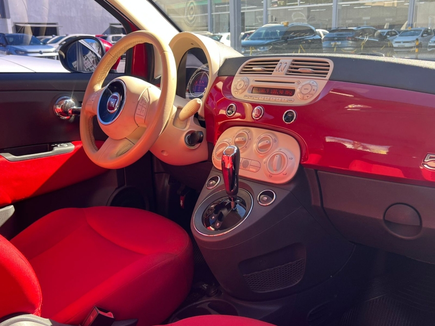 fiat 500 1.4 cult 8v flex 2p automatizado semiautomatico 20128
