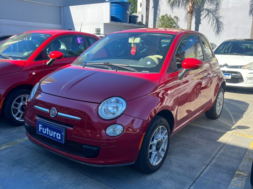 fiat 500 1.4 cult 8v flex 2p automatizado semiautomatico 2012