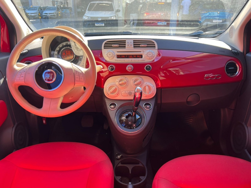 fiat 500 1.4 cult 8v flex 2p automatizado semiautomatico 20124