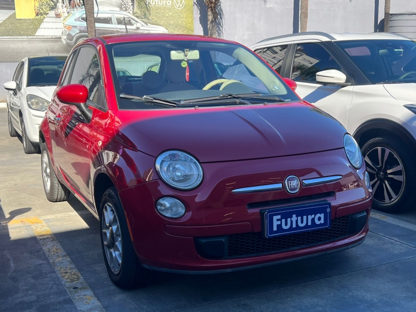 fiat 500 1.4 cult 8v flex 2p automatizado semiautomatico 20122