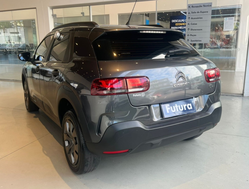 citroen c4 cactus 1.6 vti 120 flex live eat6 gasolina 4p automatico 202213