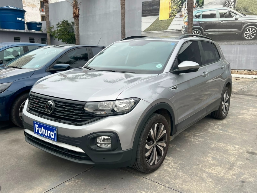 volkswagen t-cross 1.0 200 tsi total flex comfortline automatico gasolina 4p 2024