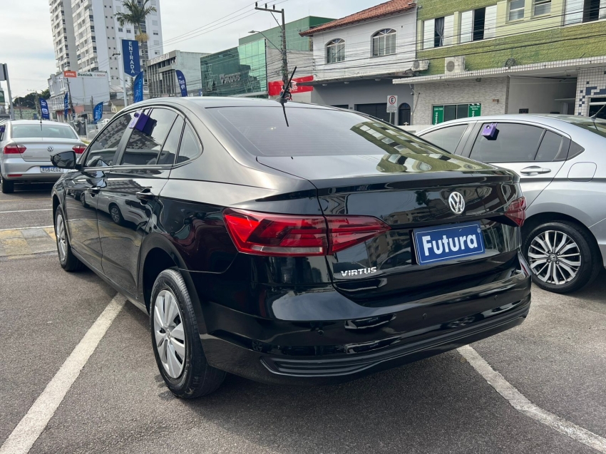volkswagen virtus 1.6 msi sense total flex automatico gasolina 4p 202011