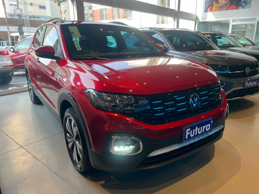 volkswagen t-cross 1.0 200 tsi total flex comfortline automatico gasolina 4p 20242