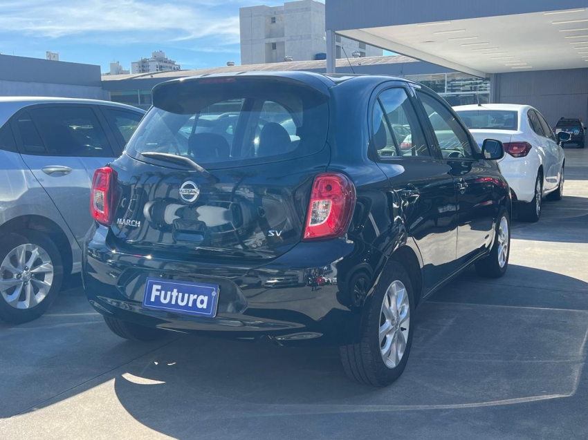 nissan march 1.0 sv 12v flex 4p manual gasolina 201813