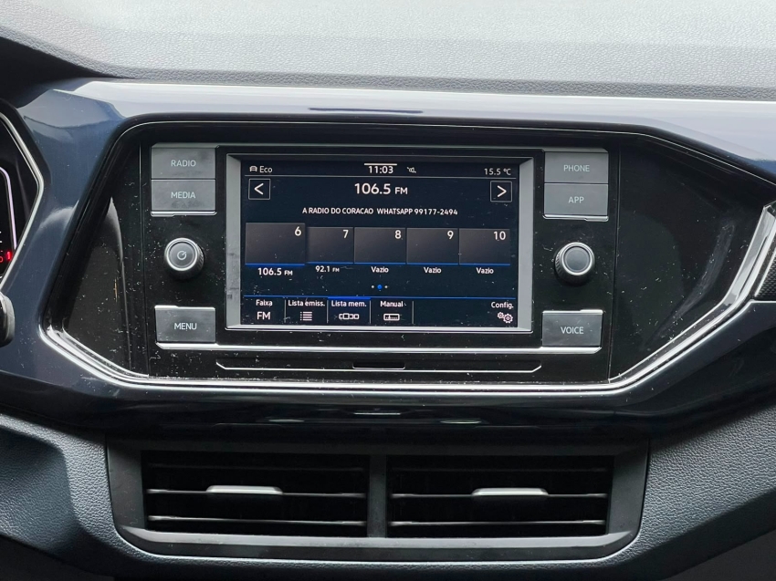 volkswagen t-cross 1.0 200 tsi total flex comfortline automatico gasolina 4p 20236