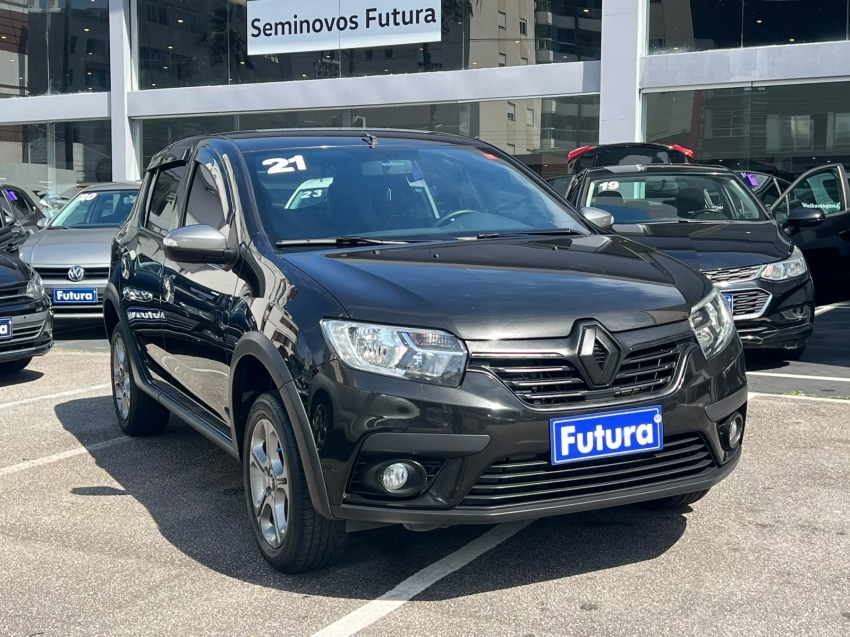 renault sandero 1.6 16v sce flex gt line x-tronic gasolina 4p automatico 20212