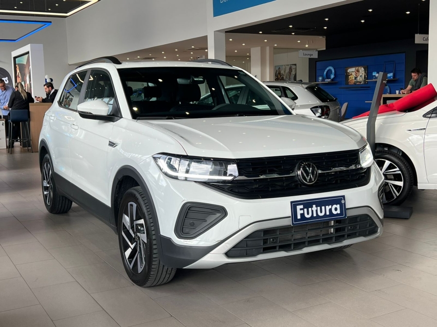 volkswagen t-cross 1.0 200 tsi total flex comfortline automatico gasolina 4p 2025