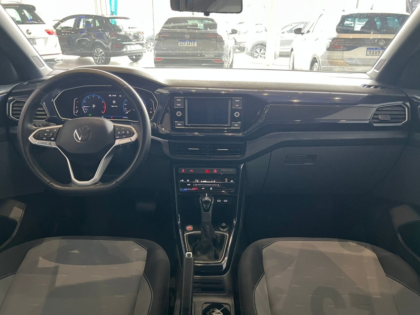 volkswagen t-cross 1.0 200 tsi total flex comfortline automatico gasolina 4p 2023
