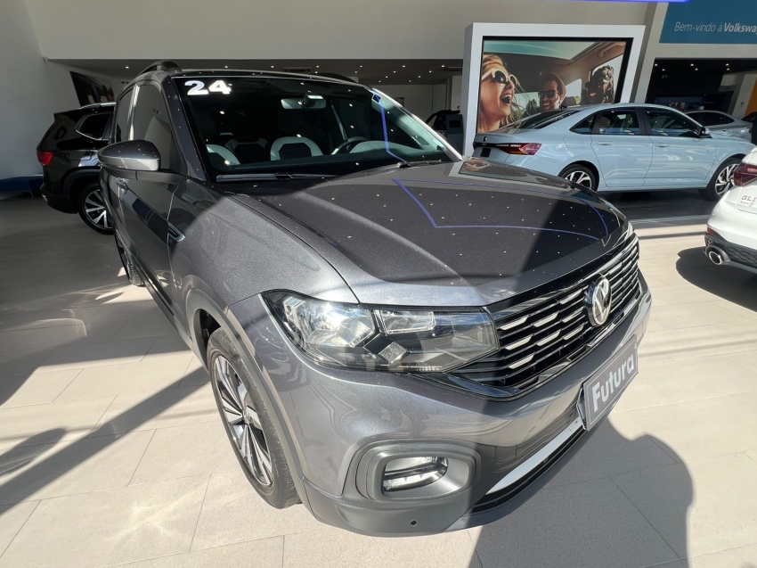 volkswagen t-cross 1.0 200 tsi total flex comfortline automatico gasolina 4p 20242
