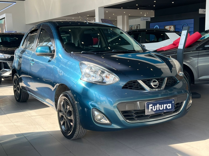 nissan march 1.0 sv 16v flex 4p manual gasolina 20152