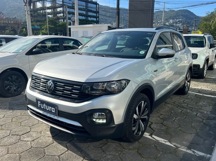 volkswagen t-cross 1.0 200 tsi total flex comfortline automatico gasolina 4p 2023