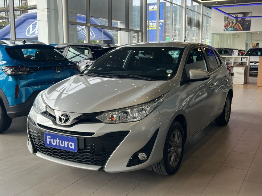 toyota yaris 1.3 16v flex xl plus tech multidrive gasolina 4p automatico 2020