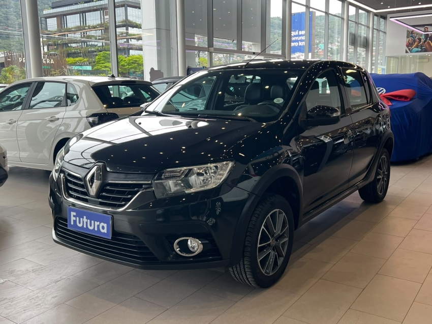 renault sandero 1.6 16v sce flex intense x-tronic 4p automatico 20200