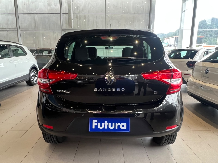 renault sandero 1.6 16v sce flex intense x-tronic 4p automatico 202012