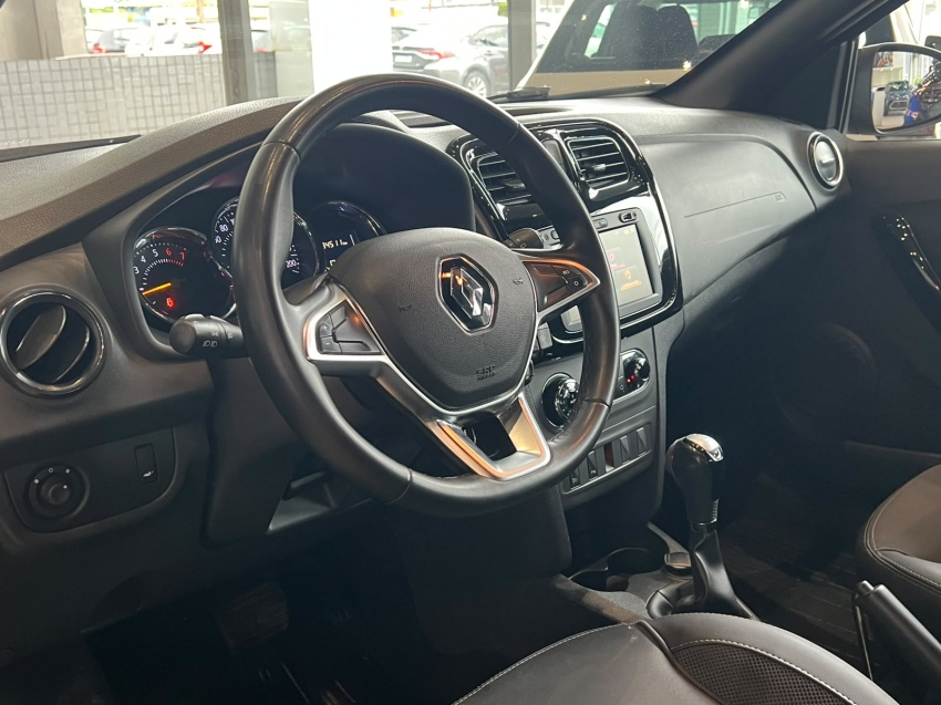 renault sandero 1.6 16v sce flex intense x-tronic 4p automatico 20203