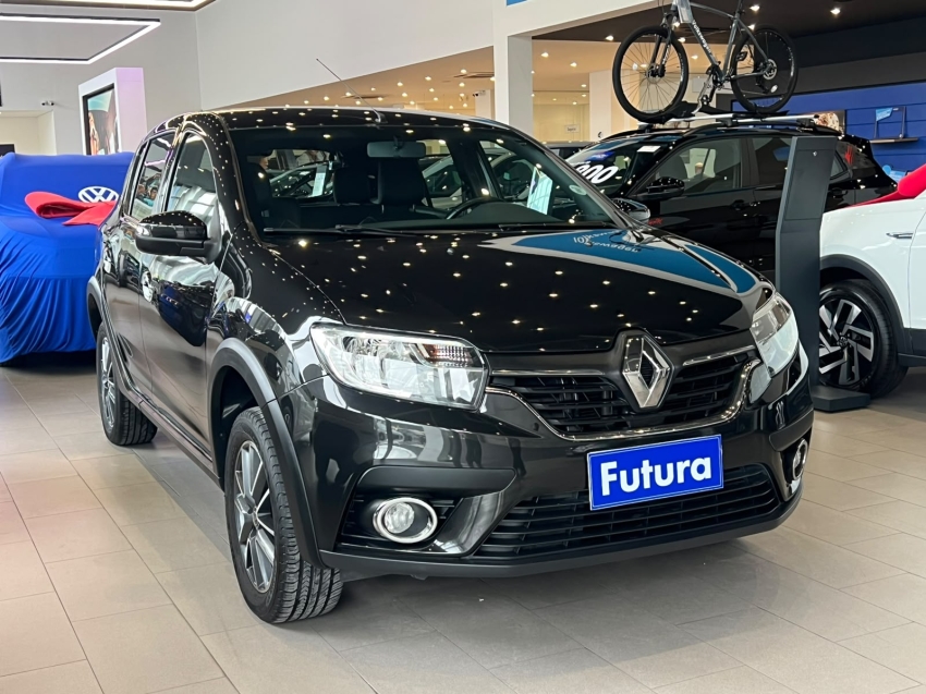 renault sandero 1.6 16v sce flex intense x-tronic 4p automatico 20202